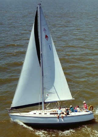 Our sailboat "Second Wind"