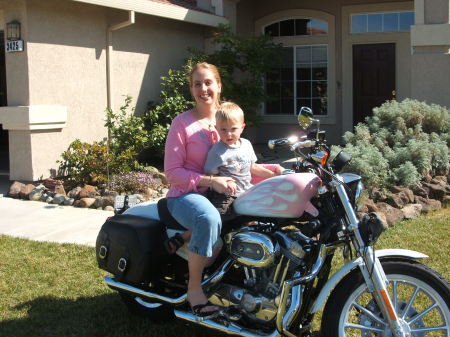 Every Girl Needs a Pink Harley :)