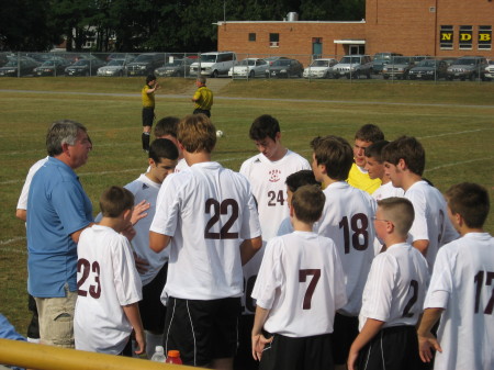 Kevin jr Plays Var Soccer for ND-BG