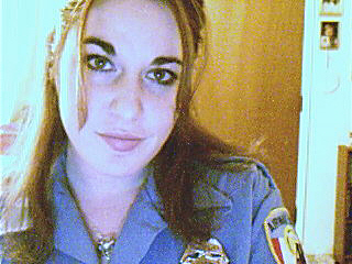 In my fire uniform