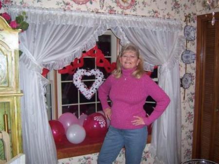 Patti on Valentines Day, 2007