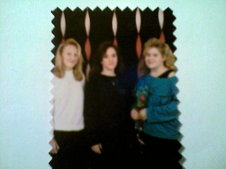 Me, Tabitha Garrett, Jenny Byrd 11/06/1992