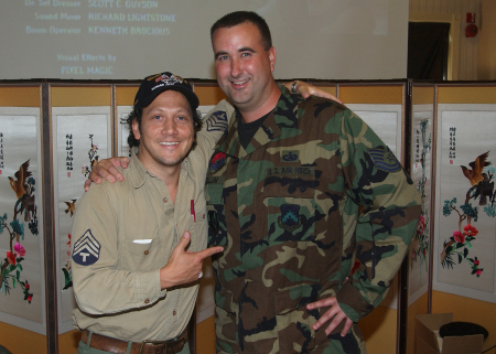 Dave with Rob Schneider