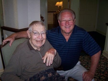 Coach Ball & Me on his 82nd Birthday