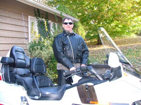 Clayton with Goldwing