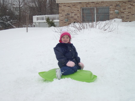 Having fun in the Snow