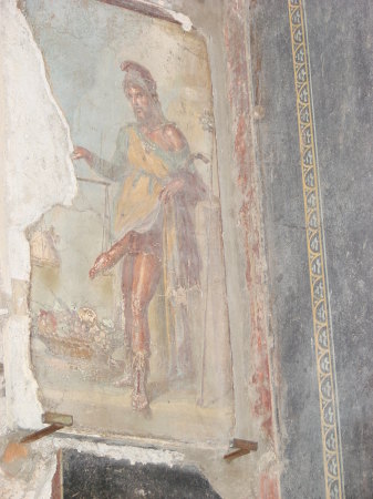 Mural in Pompeii