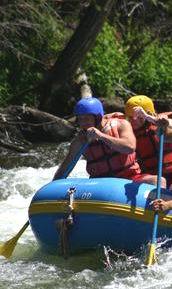 white water rafting in Colorado