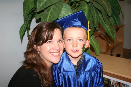 Jacob graduating preschool 2008