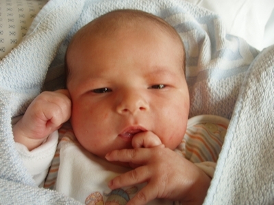 My grandson Jeremy, born 4/5/07