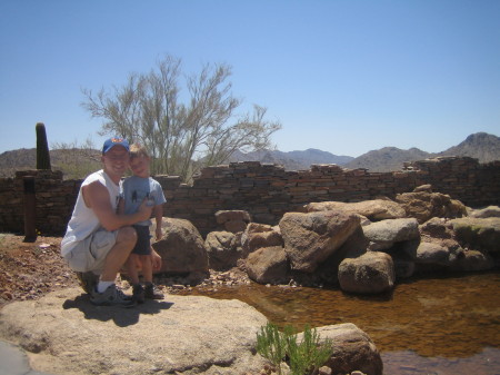 Father's Day hike with Avery