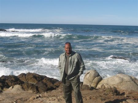 My boyfriend, John in Monterey 2007