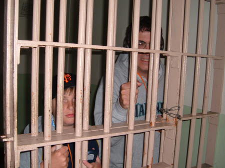 they finally locked me up.