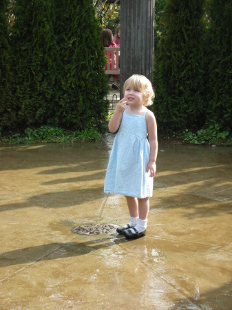 Maggie waiting for rain