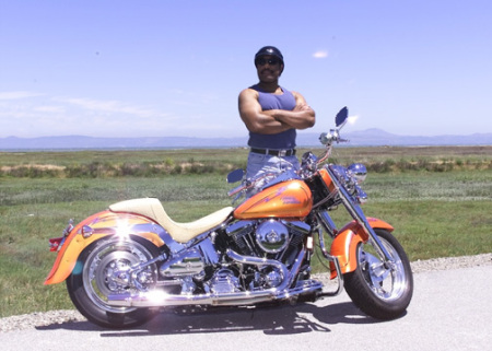 Raul and his Harley