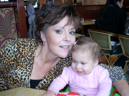 My beautiful grand daughter and I