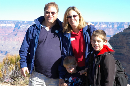 This was the next day in the Grand Canyon. WOW!