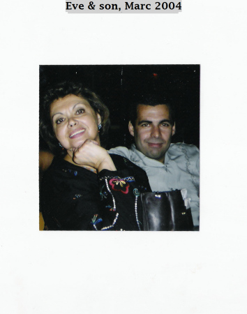 Eve and her son Marc...2005