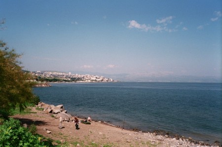 Tiberias, Israel on the Shores of the Sea of Gallilee