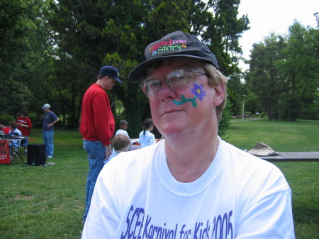 flower Child Chip at Fundraiser