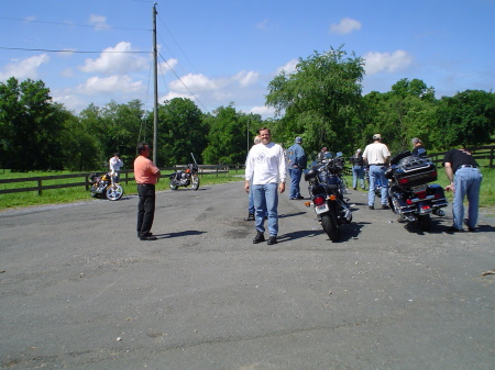 Riding Harleys with the fellas - Northern VA