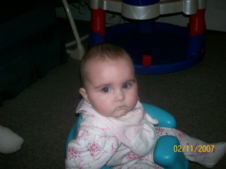 Leah, My grandaughter at 5 months