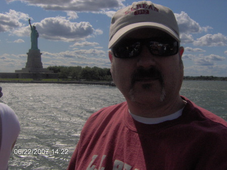 My Partner Scotty and The Statue of Liberty