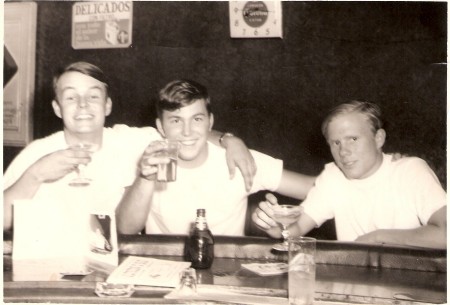 Celebrating Graduation in Ensenada - 1968