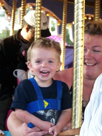 The Disney Land carousel June 2007