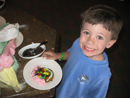 Koen and his icecream