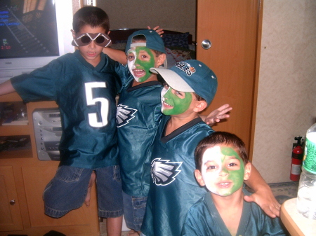 My little eagles fans!!!!!