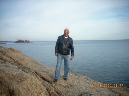 Overlooking the LI sound in New Rochelle, NY