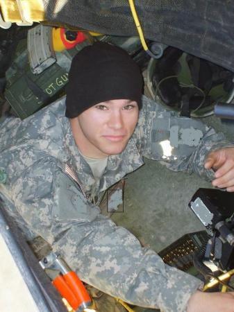 My son Mike in Iraq...