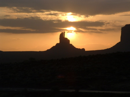 Sunrise over Big Chief