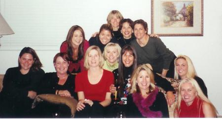 CHS class of '82 gals at Christmas 2001