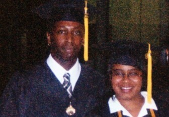 Me And Eric graduating from Northwestern Business College 2005