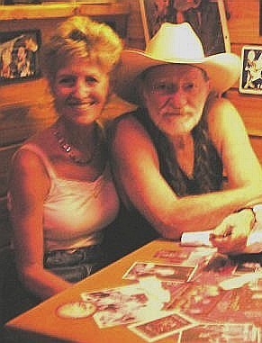 Visiting with Willie Nelson