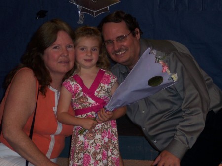 June 2007  My Hubby Mark, My Grand-daughter Kayleigh and ME