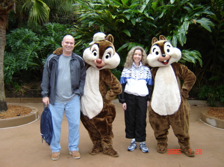 Cindy & me at Disney