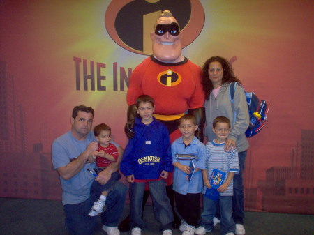 Which one is Mr. Incredible?