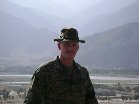 LtCol Mike Grogan, Camp Joyce, vic Asadabad, AFG, 19 Jun 07