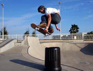 My oldest - his passion skating