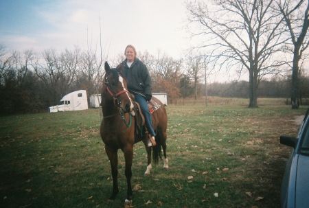 me and 1 of my horses