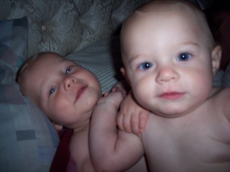 The twins Emalie & Zackarie