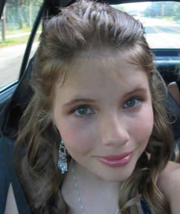 Angel on 8th Grade Dance!