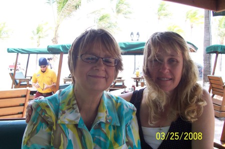 Visiting my sister, Janine in Florida