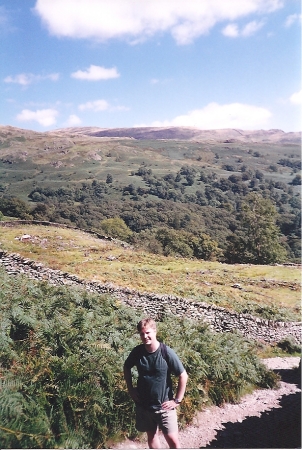 Trekking in the Lake District (near Grasmere)