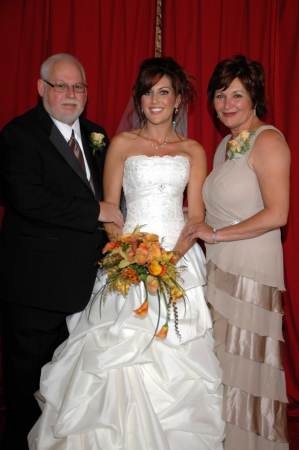 Rebecca and her parents