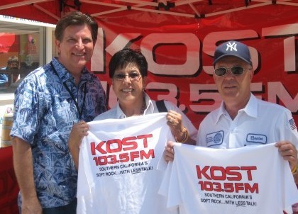 Ted with KOST Radio listeners.