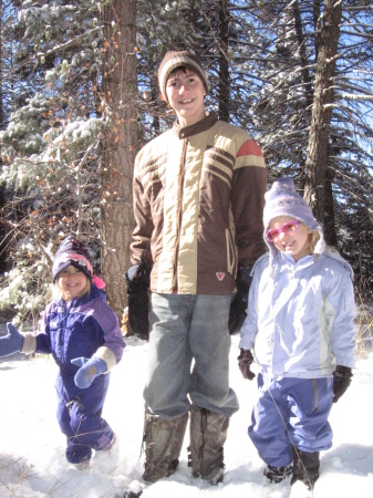 My three snow angels!